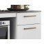 Balcão de Cozinha Cooktop Branco